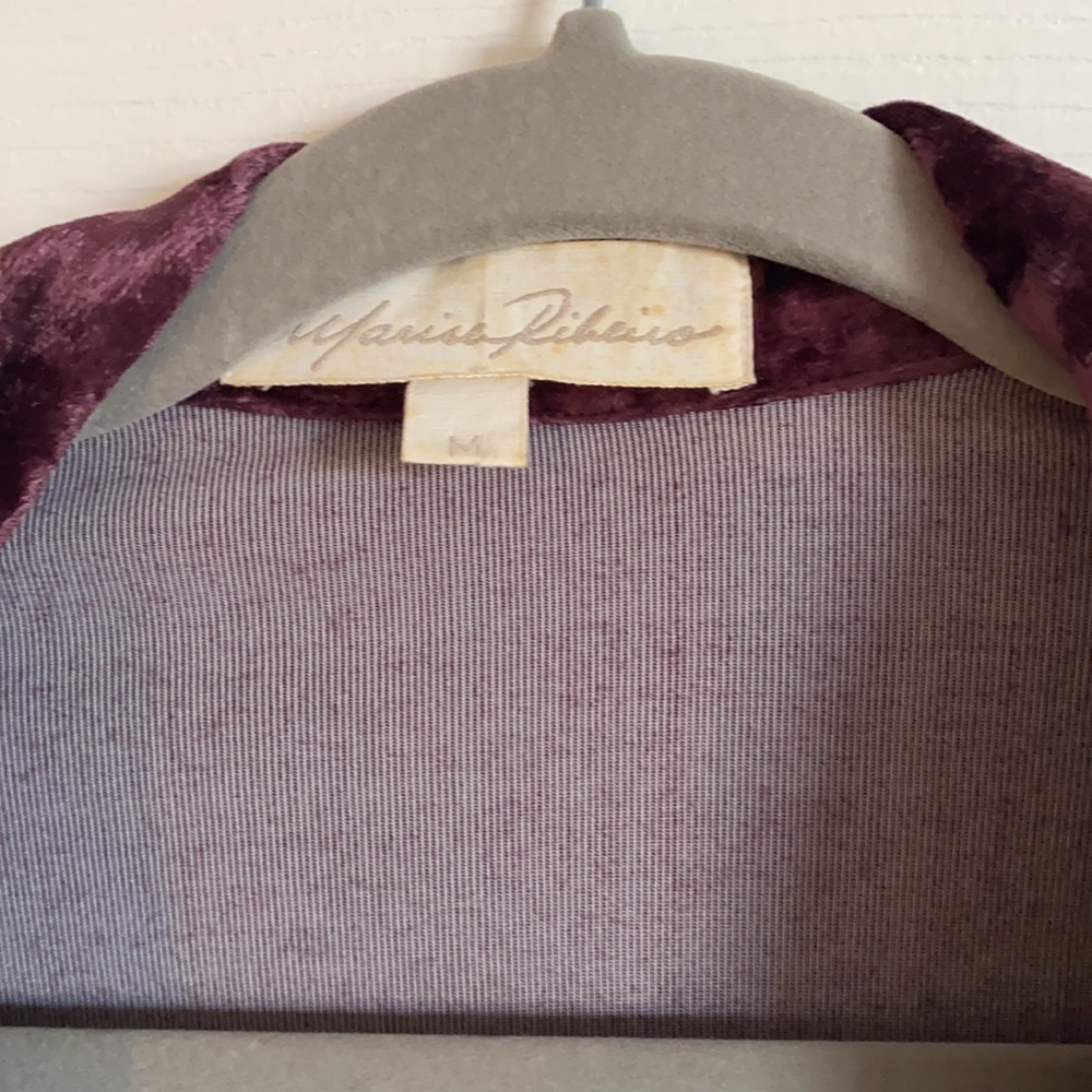 Velvet jacket - Picture 3 of 3